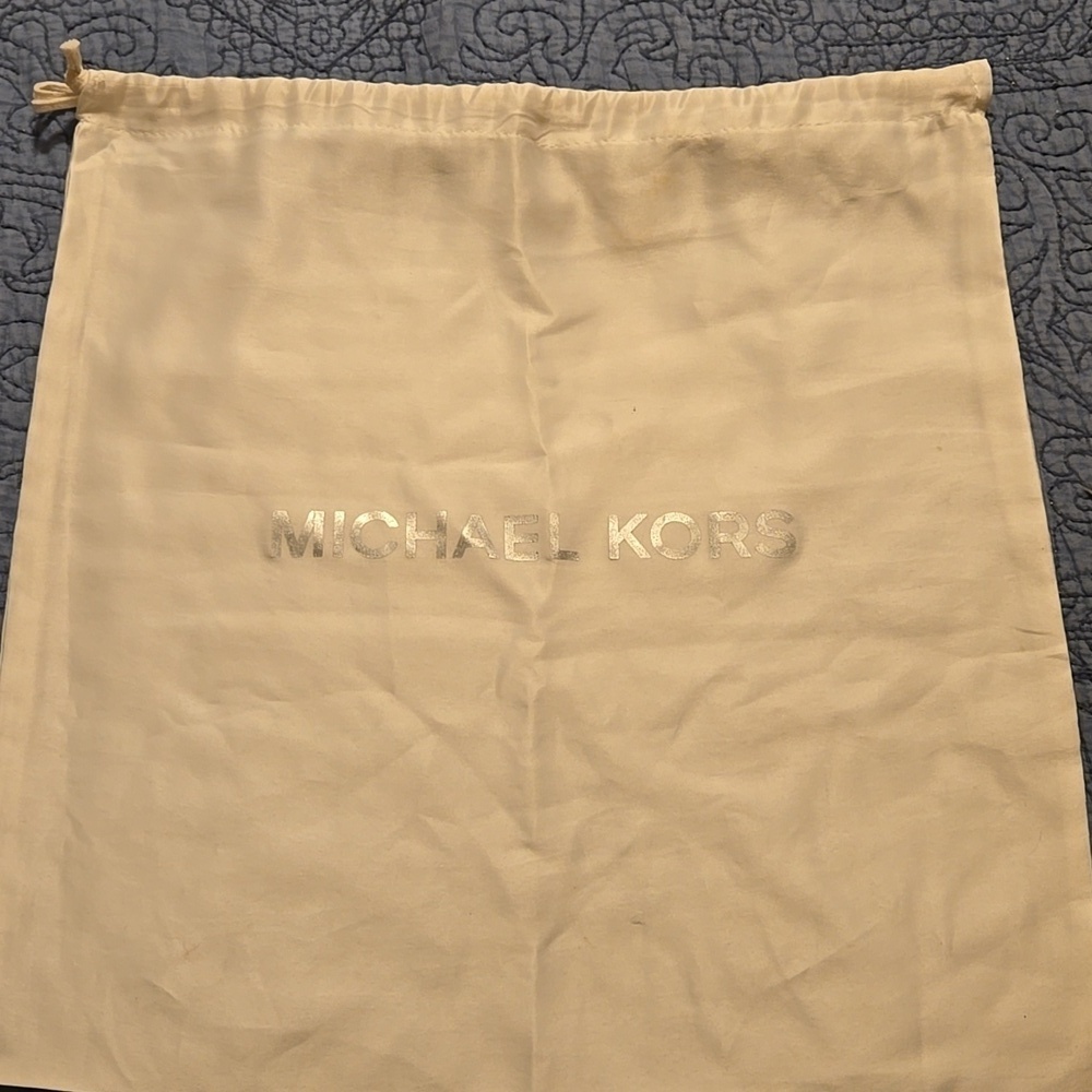 Michael Kors Drawstring Purse Protector Storage Bag 13 x 13 inches